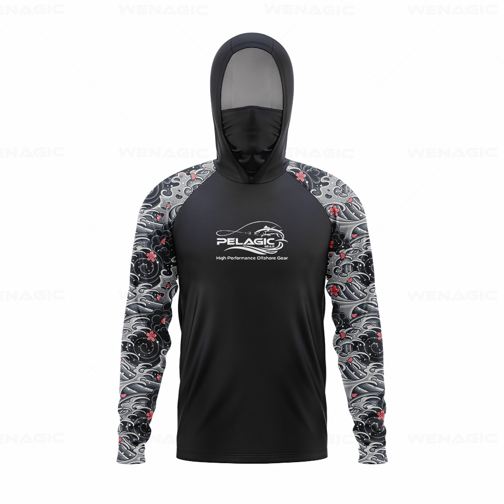 Fishing Shirt Uv Protection - attrezzatura pelagica Camicia da pesca con