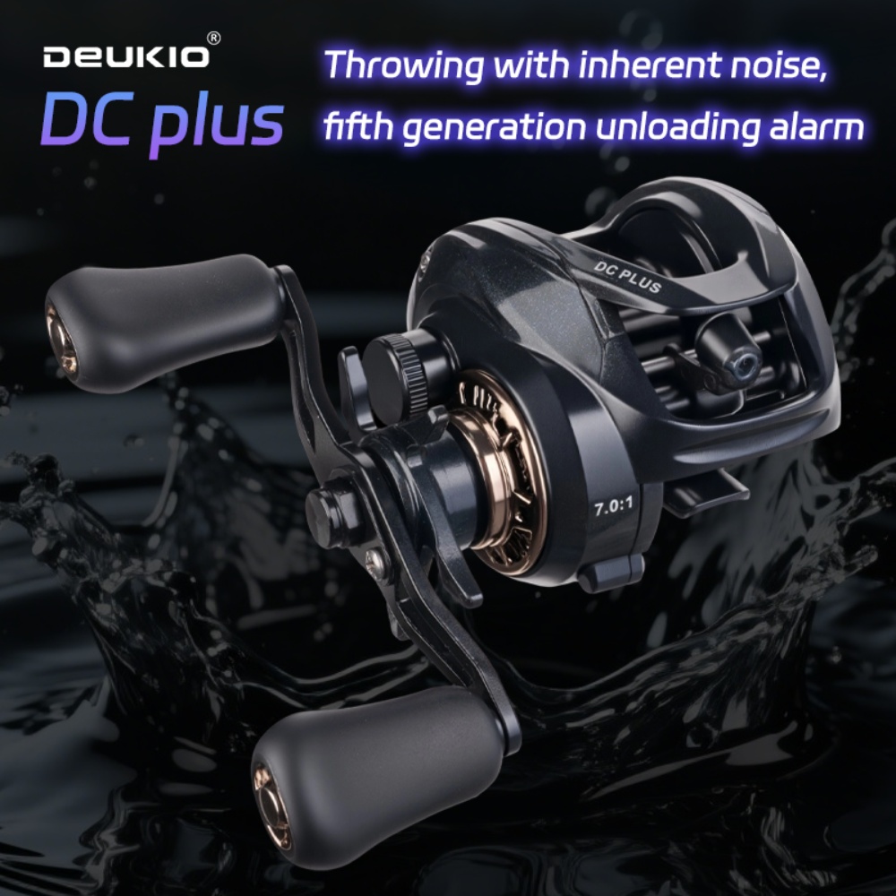 Kastking Reel Zephyr - Mulinello da baitcasting DC a profilo