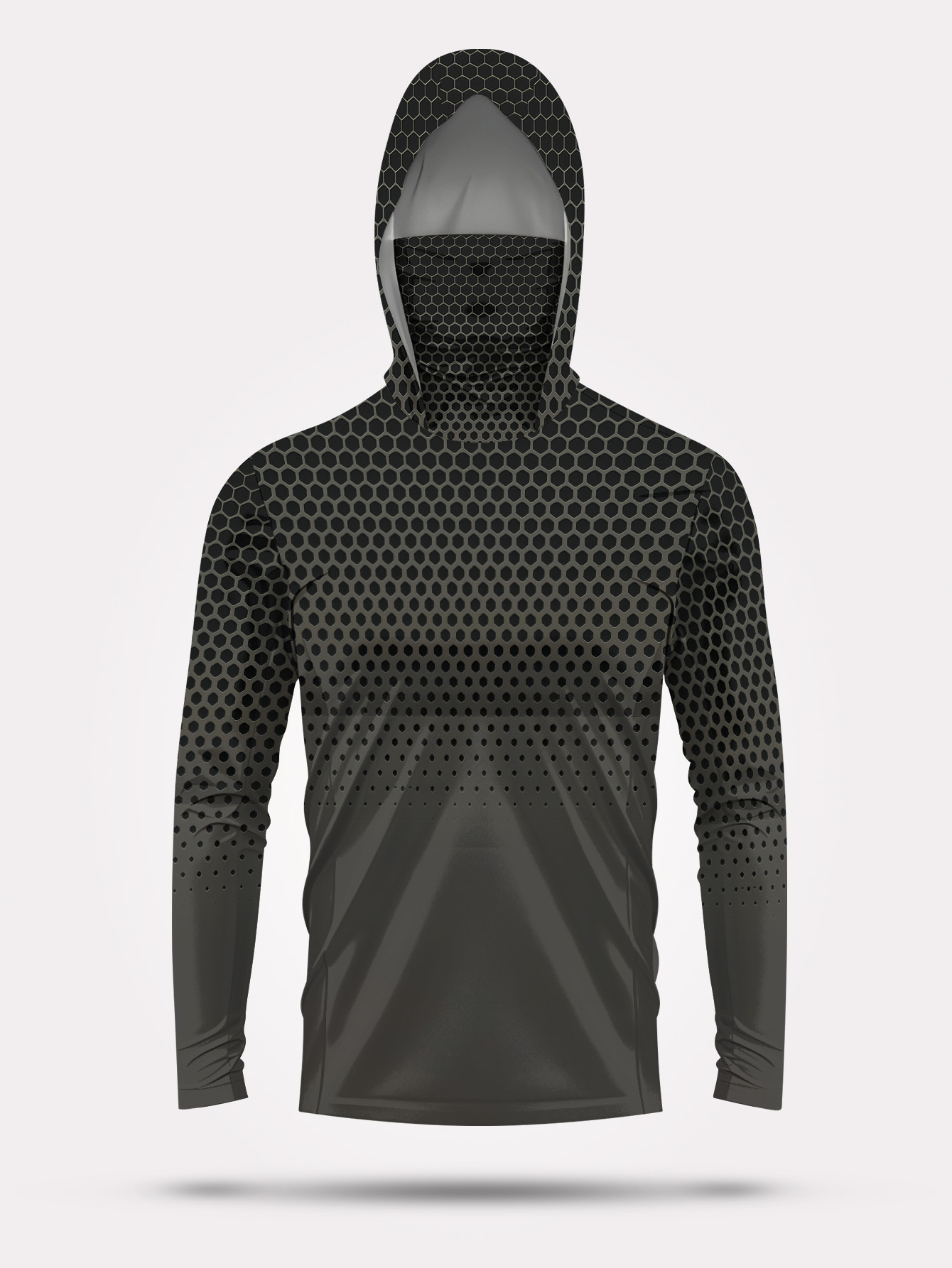 Fishing Shirt Uv Protection - Camicia da Pesca con Cappuccio per