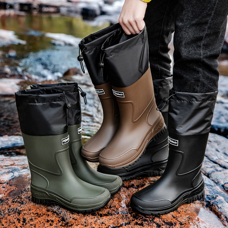 Fishing Boots - Stivali da Pioggia Impermeabili da Uomo