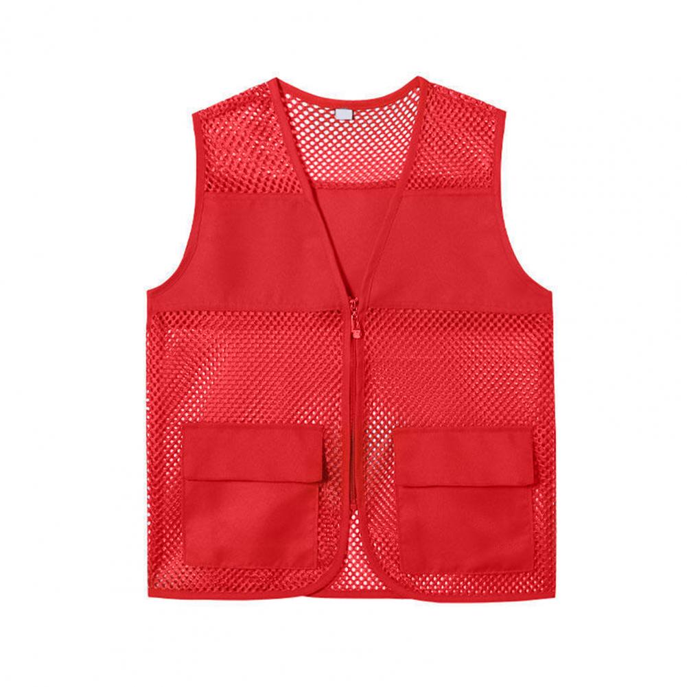 Fishing Vest - Gilet da pesca con cerniera scavata,