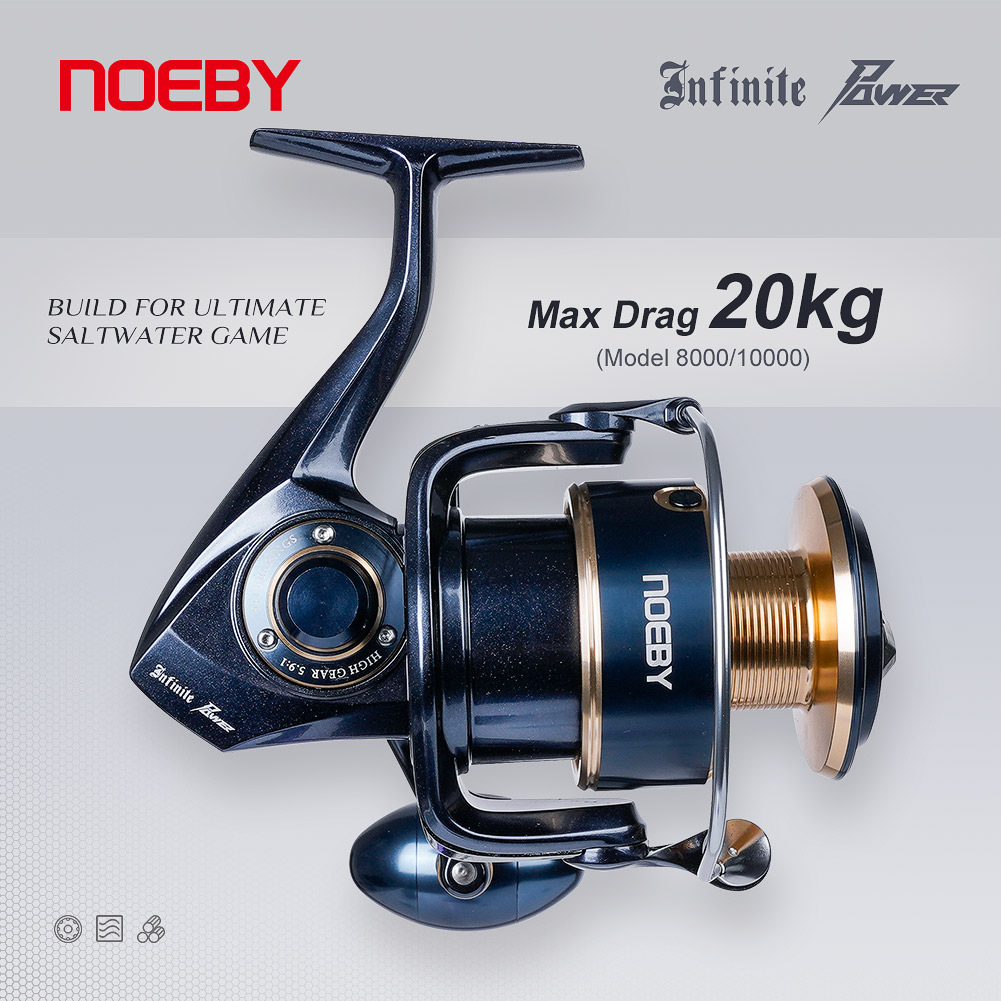 Daiwa Reel Bg - Mulinello da Pesca NOEBY Infinite Power
