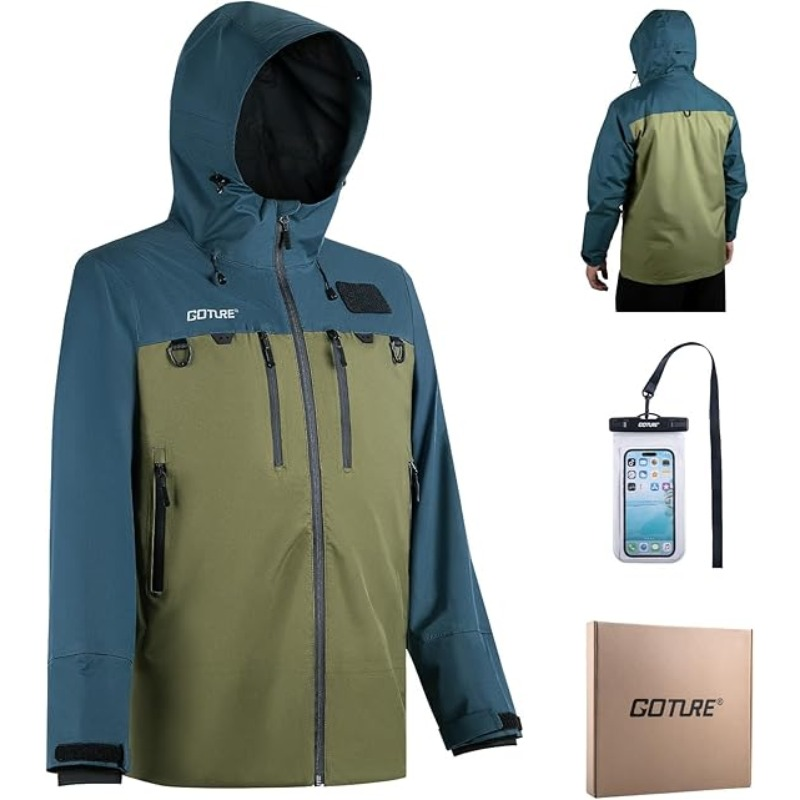 Fishing Jacket Waterproof - Giacche da Pesca Goture Traspiranti e