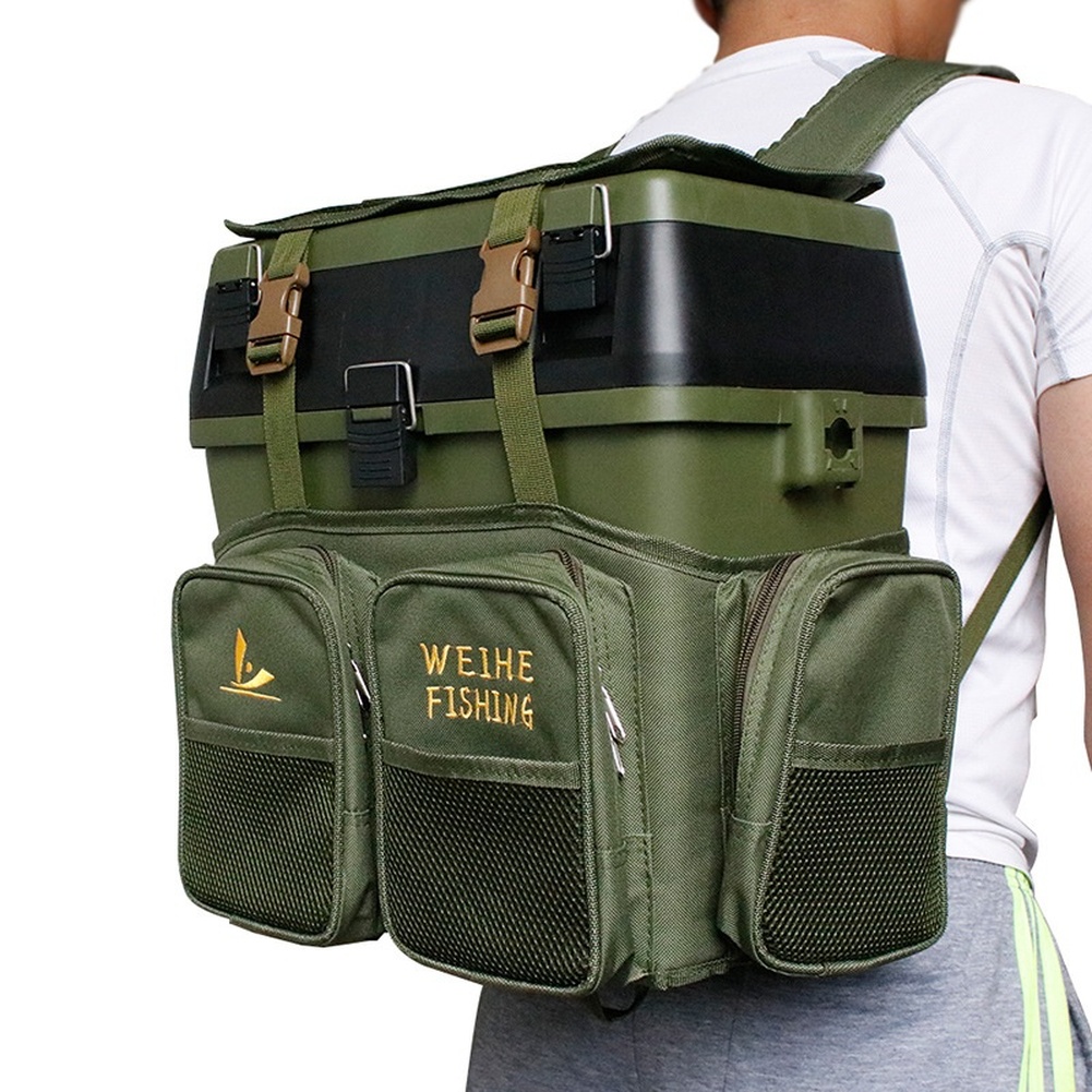 Zaino da pesca in nylon verde  - Fishing Backpack recensione e prezzo