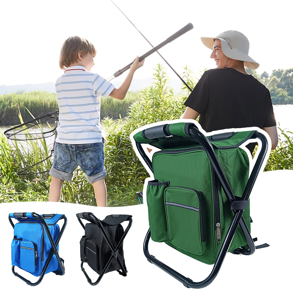 Sgabello Portatile da Campeggi - Fishing Backpack recensione e prezzo