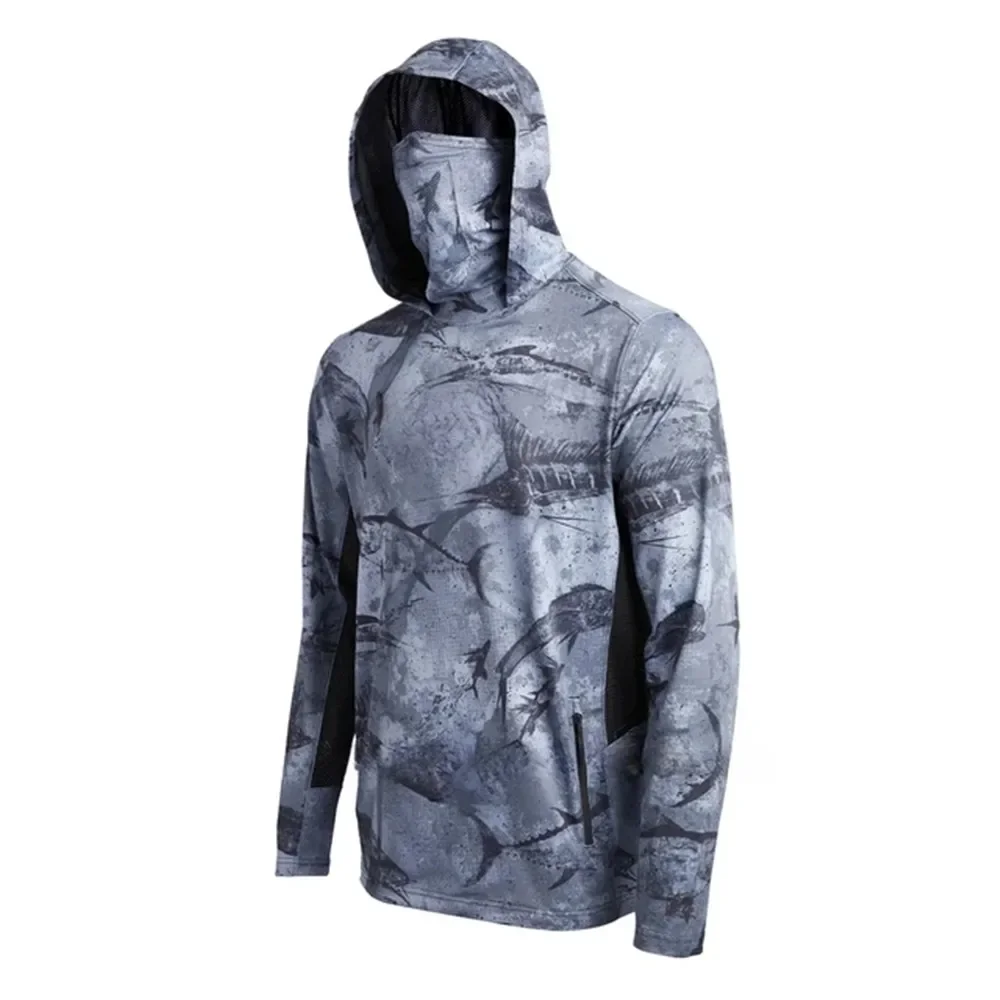 Camicia da Pesca Mimetica UPF  - Fishing Mask Sun Protection recensione e prezzo
