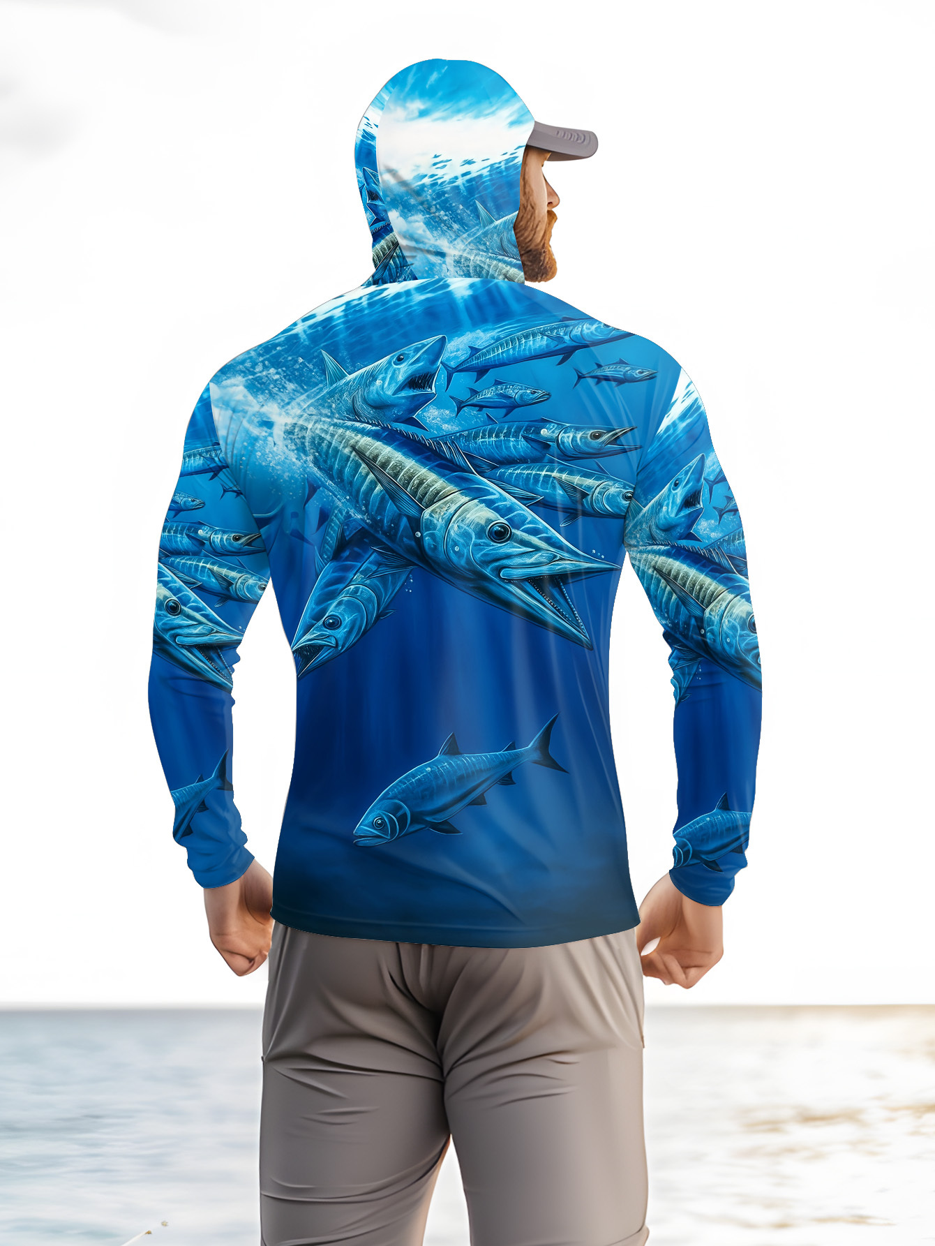 Maglietta da pesca a maniche l - Fishing Shirt Uv Protection recensione e prezzo